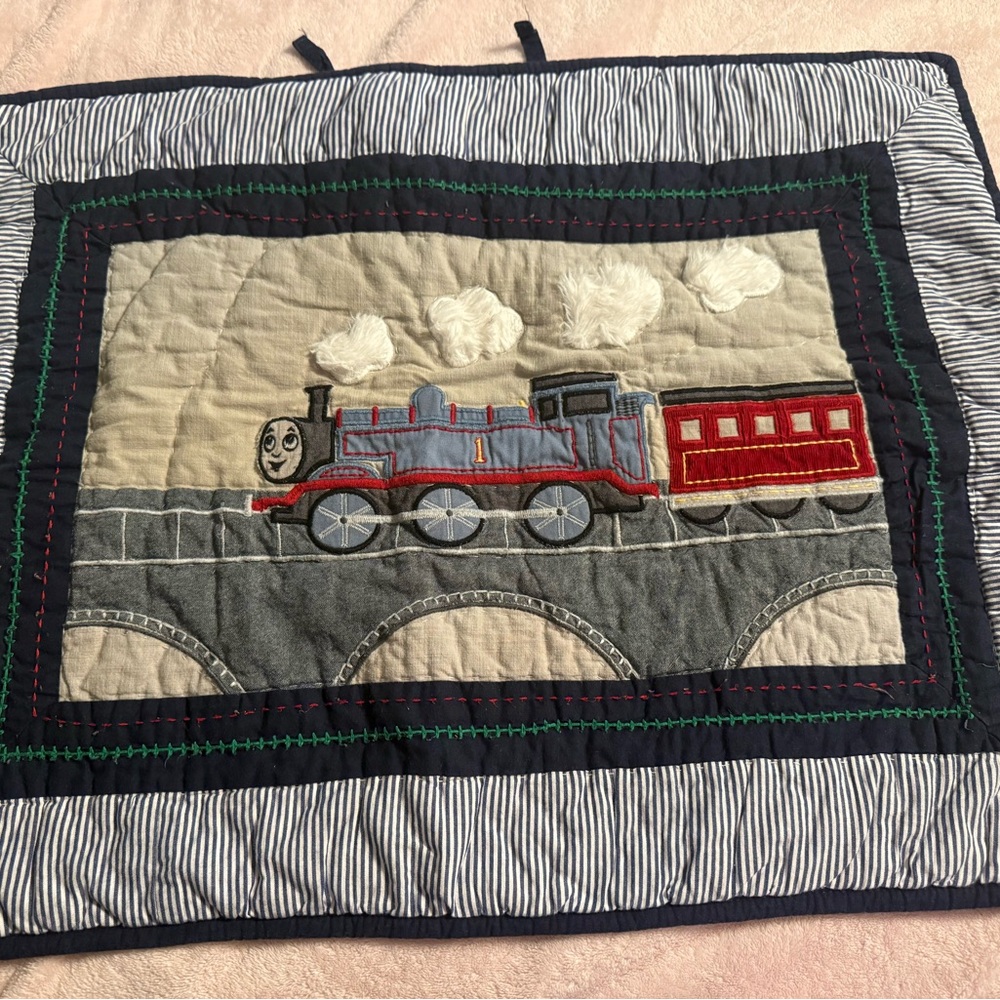 Pottery Barn Thomas the Train Bedding Pillow Shams